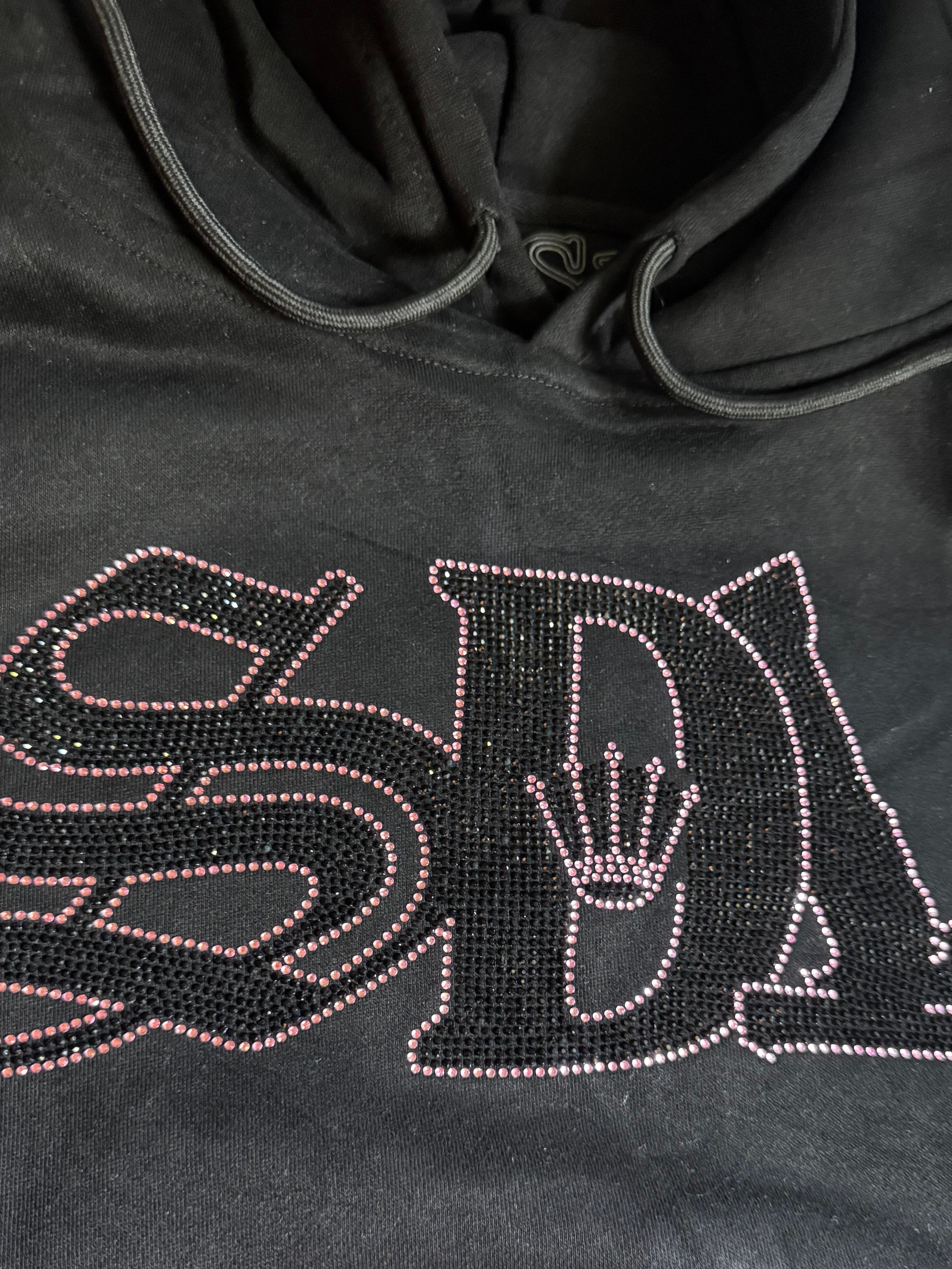 SDL studded hoodie