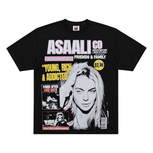 Asaali Lindsey Lohan Tee